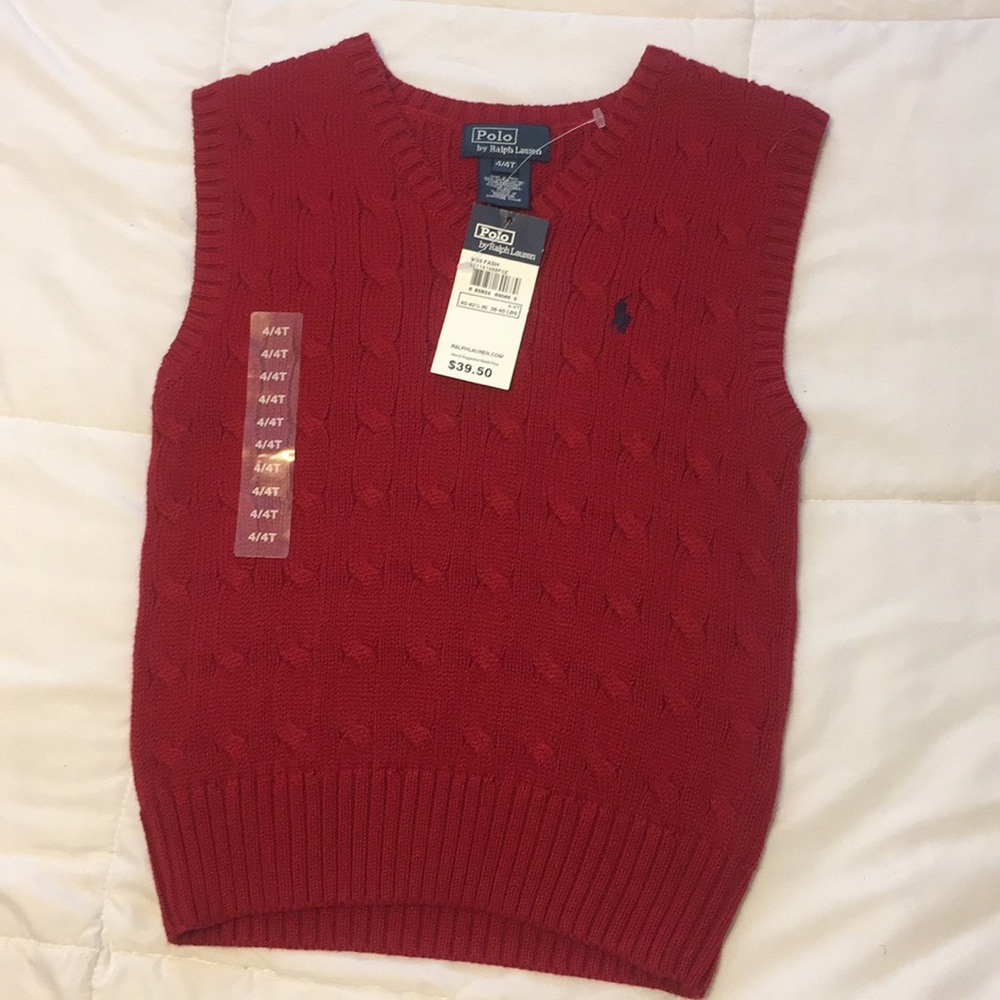 Polo; Sleeveless; Cardigan